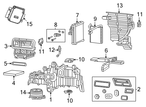 68621004AA Mopar Air Conditioning And Heater Wiring