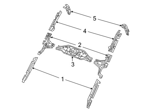 Mopar 7KM65TX7AA MOLDING-SPORT BAR 7KM65TX7AA Mopar MOLDING-SPORT BAR