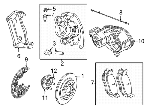 Mopar 68424416AC Brake 68424416AC Mopar Brake