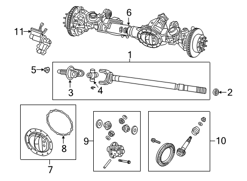 68729172AA Mopar Front Complete Axle