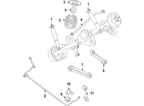 Mopar 68638608AA Suspension Absorber Package 68638608AA Mopar Suspension Absorber Package