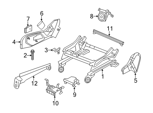 Mopar 68598642AC OCCUPANT CLASSIFICATION 68598642AC Mopar OCCUPANT CLASSIFICATION