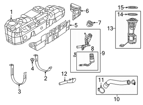 52029844AA Mopar FILTER-FUEL VAPOR VENT