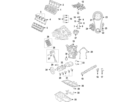 68629476AA Mopar Crankshaft