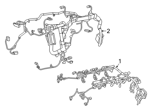 68598128AB Mopar Engine Wiring