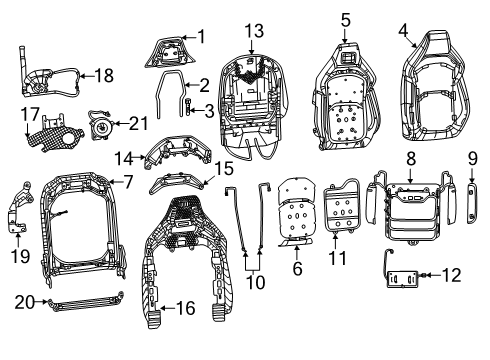 Mopar 68689086AA BOLT-PAN HEAD 68689086AA Mopar BOLT-PAN HEAD