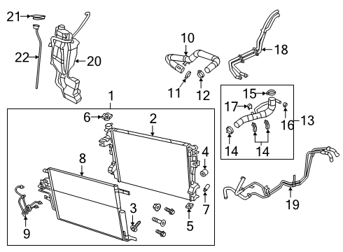 68429996AC Mopar Heater Core Hose