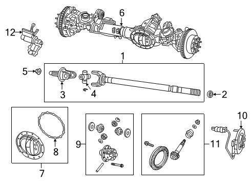 Mopar 68644733AA Differential Case 68644733AA Mopar Differential Case