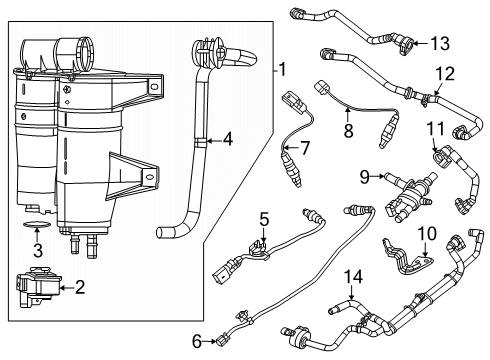 PURGE CONTROL Diagram for 68360098AB