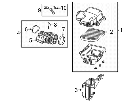 Make Up Air Hose Diagram for 53010986AC
