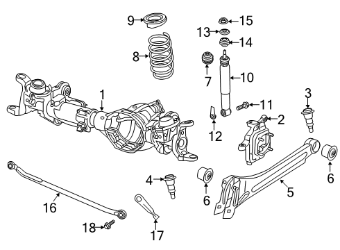 Front Coil Spring Diagram for 68505958AB