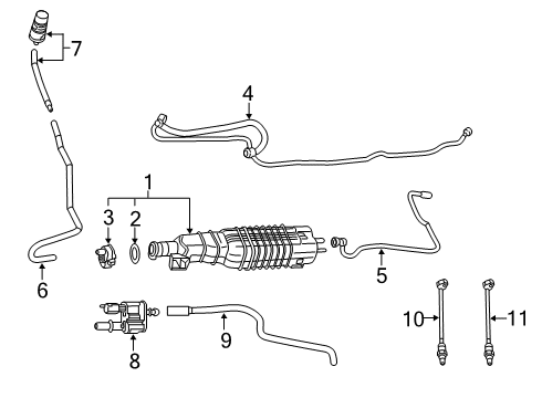 Fuel Vapor Diagram for 68527270AB