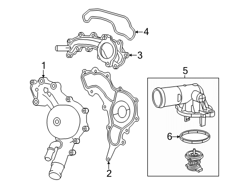 2025 Ram 1500 Water Pump Diagram 2