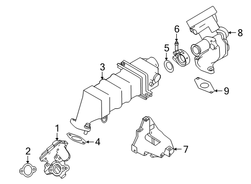 RING-EGR BYPASS Diagram for 68732955AA