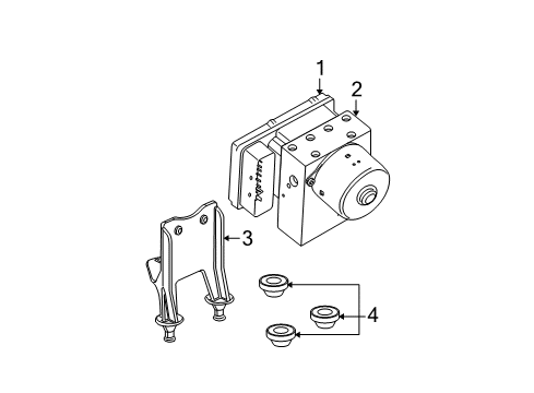 ANTI-LOCK BRAKE SYSTEM Diagram for 68399772AF
