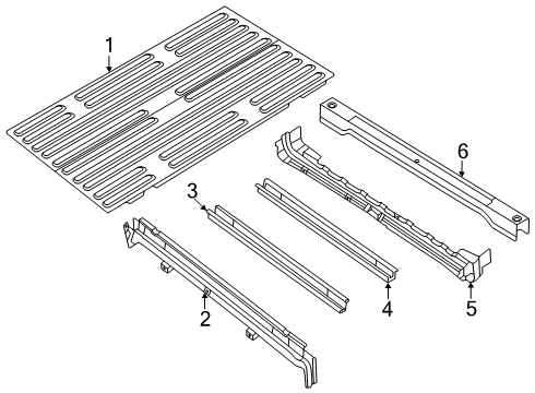 2023 Ram 1500 Classic Floor Diagram 5