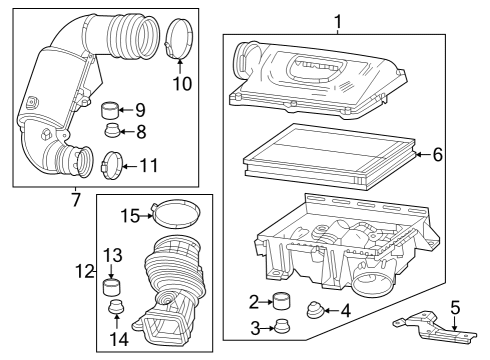 FILTER-AIR Diagram for 68469692AA