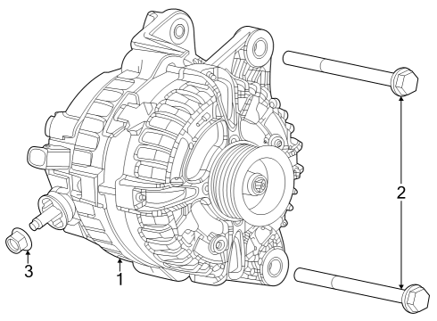 Engine Generator Diagram for 68427973AB