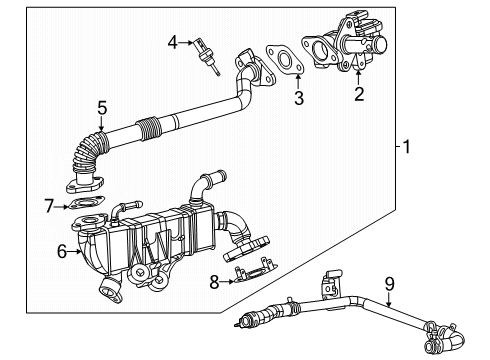 2025 Ram 1500 EGR System Diagram 2