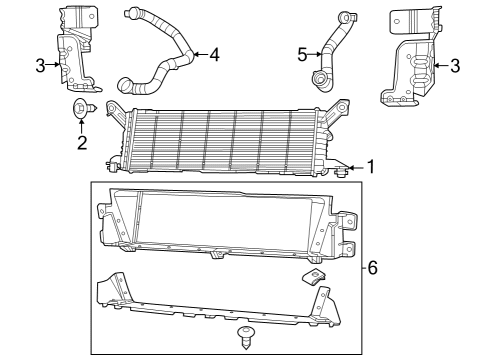 RADIATOR Diagram for 68504924AC