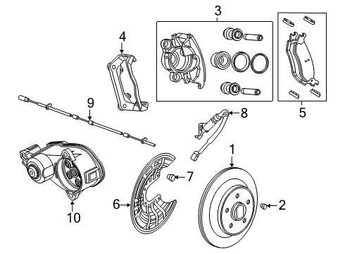 Brake Diagram for 68260032AG