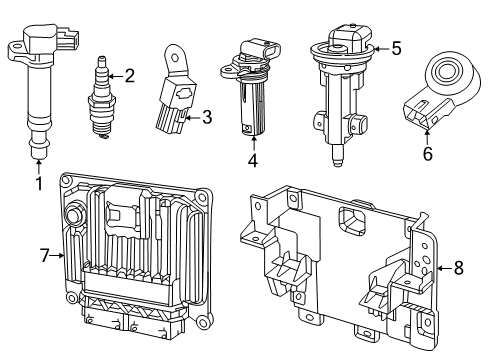 MODULE-GENERIC ENGINE Diagram for 68546914AD