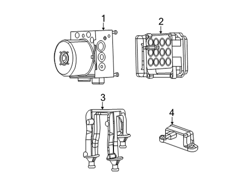 MODULE-ANTI-LOCK BRAKE SYSTEM Diagram for 68435852AF