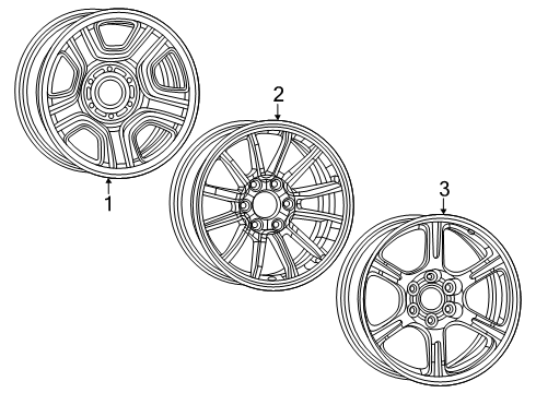 2025 Ram 1500 Wheels Diagram 4