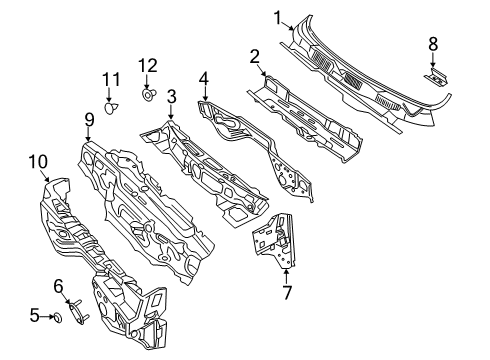 PANEL-DASH Diagram for 68504804AB