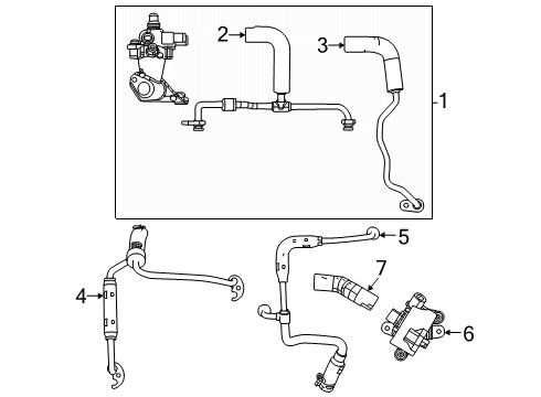 2025 Ram 1500 Turbocharger & Components Diagram 2