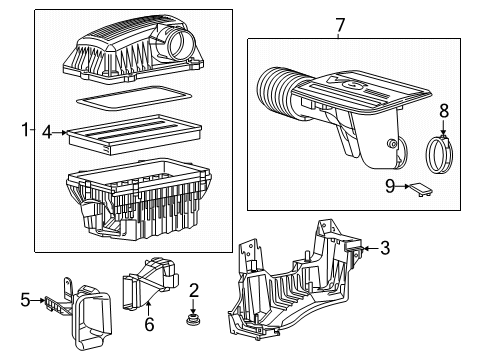 2025 Ram 1500 Air Intake Diagram 4