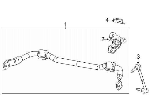 2025 Jeep Grand Cherokee L Stabilizer Bar & Components - Front Diagram 2