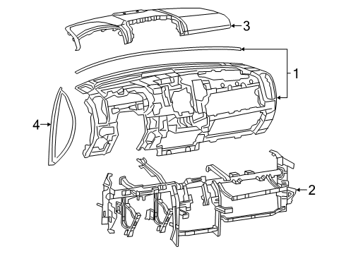 REINFORCE-BEAM Diagram for 68433102AD