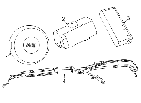 Sport Bar Molding Diagram for 7KJ39TX7AD