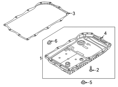 Torque Converter Diagram for 52109336AA