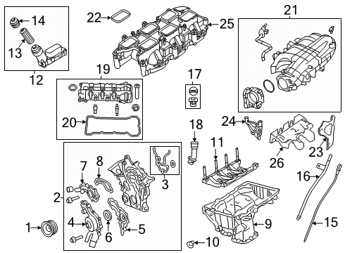 2025 Ram 1500 Engine Parts Diagram 2