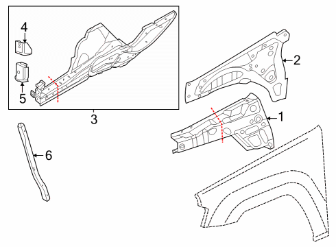 PANEL-COWL SIDE Diagram for 68427506AB