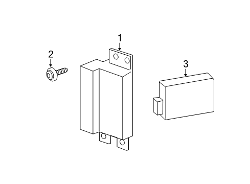 Blind Spot Detection Module Diagram for 4672784AD