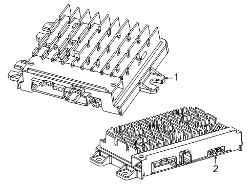 MODULE-CENTRAL ADAS DECISION 2 Diagram for 4672869AO