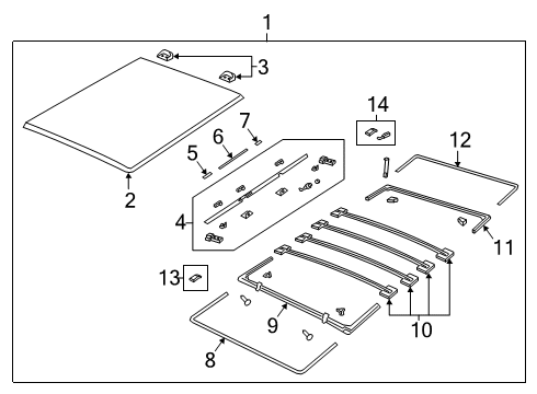 COVER-TONNEAU Diagram for 68581086AA