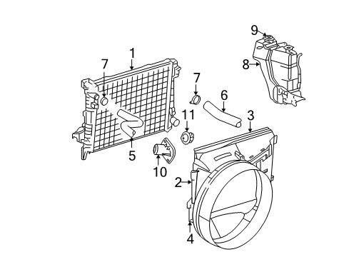 Bottle-COOLANT Reserve & Washer Fl Diagram for 55056502AC