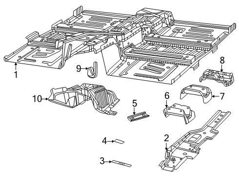 2025 Dodge Charger Daytona Floor Diagram 2