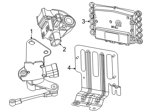 2025 Ram 1500 Ride Control Diagram 2