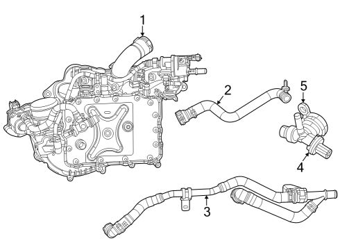 CHARGE AIR COOLER Diagram for 68475638AA