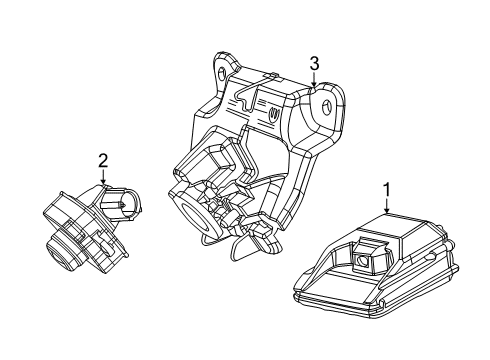 FORWARD FACING Diagram for 68551095AC