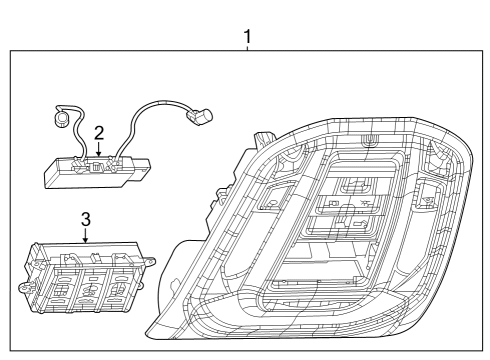 SWITCH-SUNROOF Diagram for 68411074AD