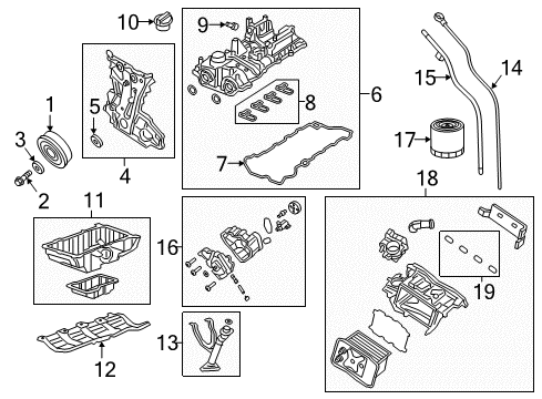 Intake Manifold Diagram for 68605924AA