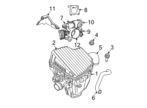 Sensor-Throttle Position Diagram for 68405577AA
