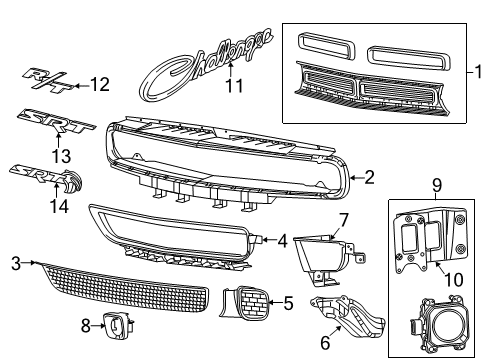 Nameplate Diagram for 68500207AA