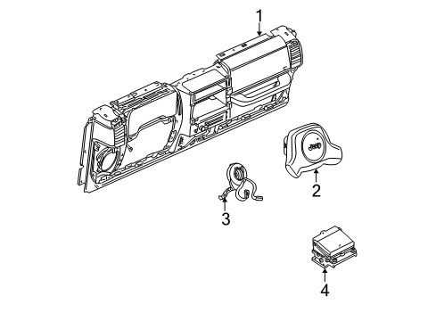 Clockspring Diagram for 56009071AE